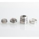 Authentic Damn Nitrous RDA Rebuildable Dripping Atomizer - SS, With BF Pin, 22mm Diameter