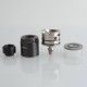 [Ships from Bonded Warehouse] Authentic VandyVape Pyro V4 IV RDTA Atomizer - Gun Metal, 5ml, SS + Glass, 25.5mm