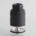 [Ships from Bonded Warehouse] Authentic VandyVape Pyro V4 IV RDTA Atomizer - Matte Black, 5ml, SS + Glass, 25.5mm