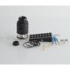 Authentic Vandy Vape Pyro V4 IV RDTA Rebuildable Dripping Tank Vape Atomizer - Matte Black, 5ml, SS + Glass, 25.5mm Diameter