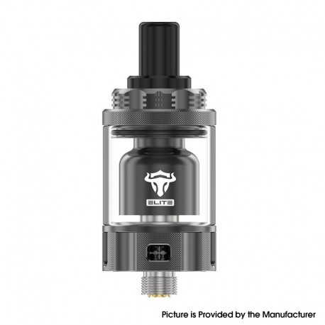 Authentic ThunderHead Creations Elite MTL RTA Lite Rebuildable Tank Atomizer - Gun Metal, 2.0 / 4.0ml, 22mm Diameter