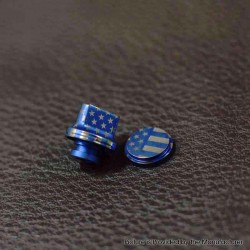 Original MK Mods Replacement Drip Tip + Button for SXK BB / Billet Box Mod Kit