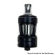 Authentic KSL Hibou MTL Tank Atomizer - Black, 2ml, 0.6ohm / 1.2ohm / RBA Deck, 22mm Diameter