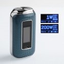 Authentic Aspire SkyStar 210W TC VW Variable Wattage Box Mod - Slate Blue, 2 x 18650