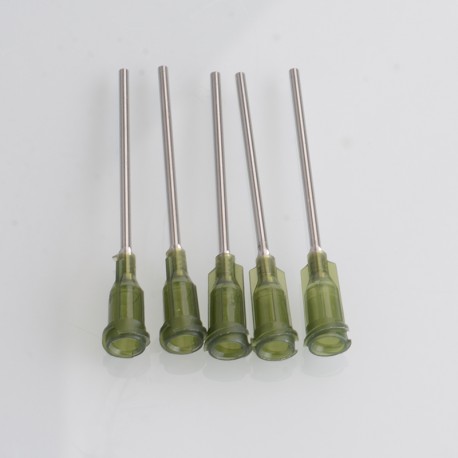 [Ships from Bonded Warehouse] Dispensing Blunt Syringe Needle Tip for E- Syringe Injector - 14 Gauge / 38mm (5 PCS)