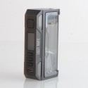 Authentic Lost Vape Thelema Quest 200W VW Box Mod - Black Clear, 5~200W, 2 x 18650