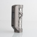 Authentic LostVape Cyborg Quest 100W TC VW Box Mod - Gunmetal Fish Bone, 5~100W, 1 x 18650 / 20700 / 21700