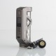 Authentic LostVape Cyborg Quest 100W TC VW Box Mod - Gunmetal Fish Bone, 5~100W, 1 x 18650 / 20700 / 21700