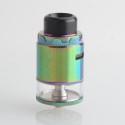 [Ships from Bonded Warehouse] Authentic VandyVape Pyro V4 IV RDTA Atomizer - Rainbow, 5ml, SS + Glass, 25.5mm