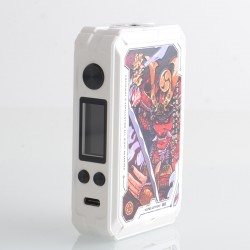 [Ships from Bonded Warehouse] Authentic Vapelustion Hannya II 230W VW Box Mod - White, 2 x 18650