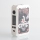 [Ships from Bonded Warehouse] Authentic Vapelustion Hannya II 230W VW Box Mod - White, 2 x 18650