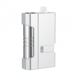 Authentic Aspire Boxx AIO VW Box Mod Kit - Quick Silver, 1~60W, 1 x 18650, 4ml, 0.7ohm / 1.8ohm, Nautilus Version