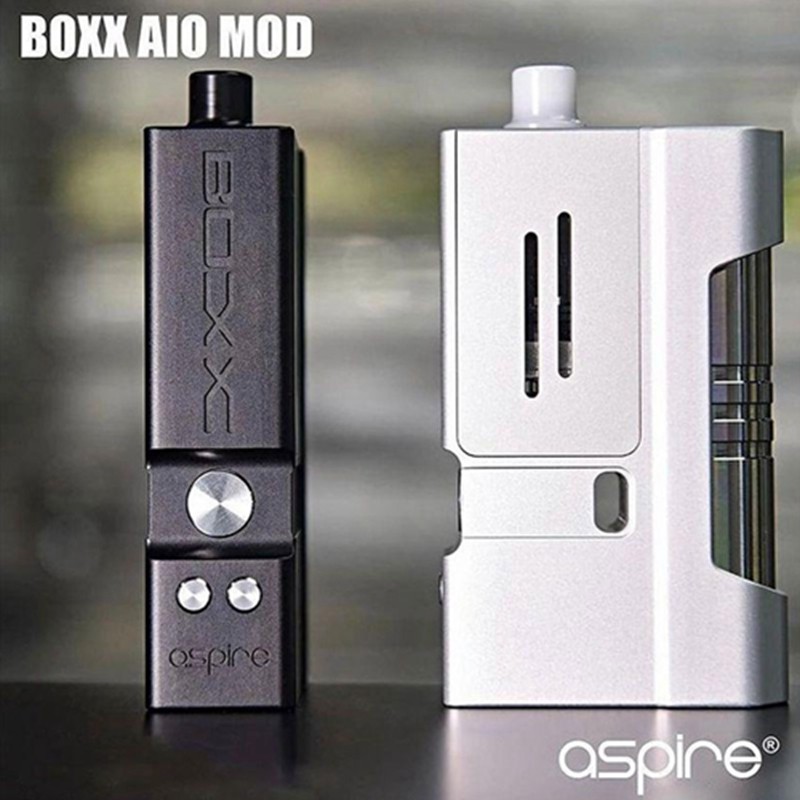 Buy Authentic Aspire Boxx AIO Box Mod Kit 4ml Quick Silver BP Version