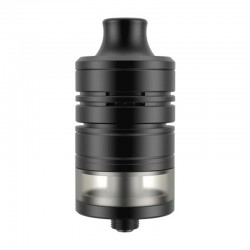 Authentic Aspire Kumo RDTA Rebuildable Dripping Tank Atomizer - Satin Black, 3.5ml, 22mm Diameter