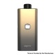 Authentic Aspire Cloudflask S Pod System Mod Kit - Gold Gradient, 2000mAh, 5.5ml, 0.25ohm / 0.6ohm