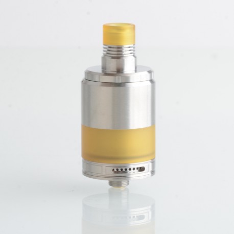 Authentic BD Precisio Pro 24 RTA Rebuildable Tank Atomizer - Silver, 4.5ml, 24mm Diameter, MTL / RDL