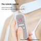 Neck Massager Cordless with Heat Intelligent Portable USB Charging Electric Massage 5 Modes & 15 Intensities Neck Relax - White