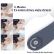 Neck Massager Cordless with Heat Intelligent Portable USB Charging Electric Massage 5 Modes & 15 Intensities Neck Relax - Blue