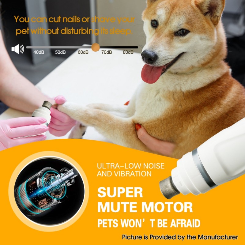 Electric Dog Nail Trimmer Powerful Pet Nail Grinder︱Aipaws – aipaws
