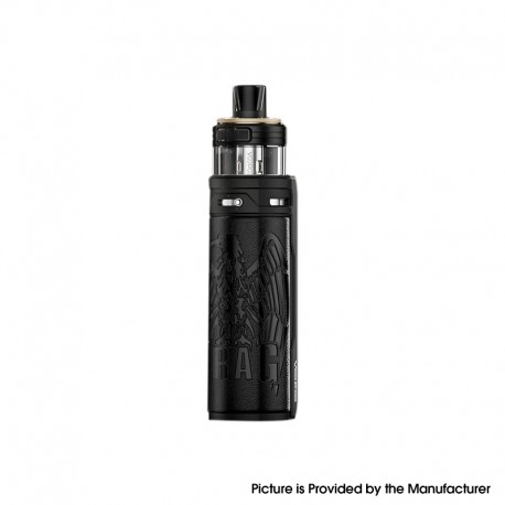 [Ships from Bonded Warehouse] Authentic Voopoo Drag S 60W VW Box Mod + PNP-X Pod Tank Kit - Eagle Black, 2500mAh, VW 5~60W, 5ml