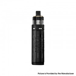 [Ships from Bonded Warehouse] Authentic Voopoo Drag X 80W VW Box Mod + PnP-X Pod Tank Kit - Eagle Black, 5~80W, 1 x 18650, 5ml