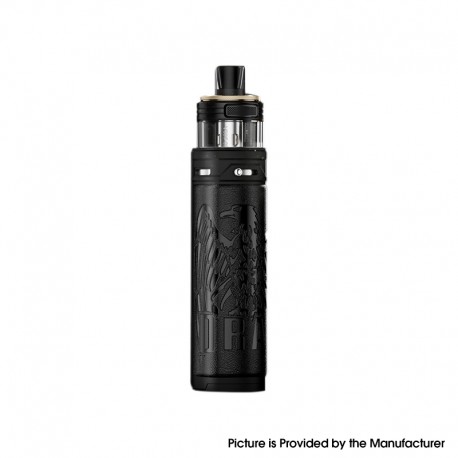 [Ships from Bonded Warehouse] Authentic Voopoo Drag X 80W VW Box Mod + PnP-X Pod Tank Kit - Eagle Black, 5~80W, 1 x 18650, 5ml