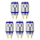 Authentic Joyetech CL-Ni eGo One Mouth Inhale Coil Heads - Silver, 0.25 Ohm (5 PCS)