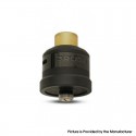 Authentic Augvape Druga S RDA Rebuildable Dripping Atomizer w/ BF Pin - Matte Black, Single Coil, 22mm