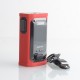 Authentic Wotofo MDura Pro 230W TC VW Variable Wattage Box Mod - Retro Red, 5~230W, 2 x 18650, NEXCHIP