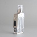 [Ships from Bonded Warehouse] Authentic Rincoe JellyBox 228W VW Box Mod + RDA Kit - Full Clear, VW 1~228W, 2 x 18650