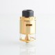 [Ships from Bonded Warehouse] Authentic VandyVape Pyro V4 IV RDTA Atomizer - Gold, 5ml, SS + Glass, 25.5mm