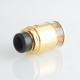 [Ships from Bonded Warehouse] Authentic VandyVape Pyro V4 IV RDTA Atomizer - Gold, 5ml, SS + Glass, 25.5mm