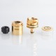 [Ships from Bonded Warehouse] Authentic VandyVape Pyro V4 IV RDTA Atomizer - Gold, 5ml, SS + Glass, 25.5mm