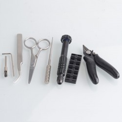 Authentic ThunderHead Creations Tauren Beast Tool Kit - Scissors, Coil Jig, Cutters, Screwdriver Set, Allen Key, Tweezers