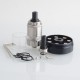 Authentic ThunderHead Creations Elite MTL RTA Pro Rebuildable Tank Atomizer - Silver, 2.0 / 4.0ml, 22mm Diameter