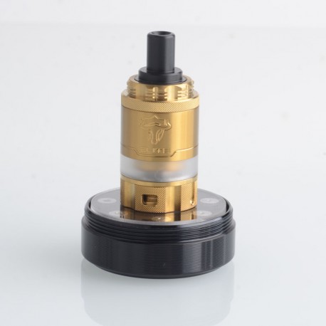 Authentic ThunderHead Creations Elite MTL RTA Pro Rebuildable Tank Atomizer - Gold, 2.0 / 4.0ml, 22mm Diameter