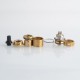 Authentic ThunderHead Creations Elite MTL RTA Pro Rebuildable Tank Atomizer - Gold, 2.0 / 4.0ml, 22mm Diameter