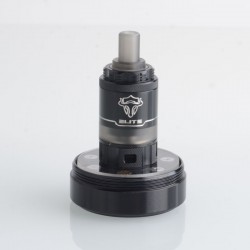 Authentic ThunderHead Creations Elite MTL RTA Pro Rebuildable Tank Atomizer - Silver Black, 2.0 / 4.0ml, 22mm Diameter