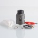 Authentic Digi Drop V1.5 RDA Rebuilable Dripping Atomizer w/ BF Pin - Gun Metal, Dual Coil Configuration, 24mm Dia