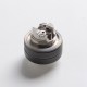 Authentic ZQ Trio RTA Rebuildable Tank Atomizer - Gun Metal, 2.0ml, MTL / DL, 22.38mm Diameter