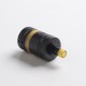 Authentic ZQ Trio RTA Rebuildable Tank Atomizer - Black, 2.0ml, MTL / DL, 22.38mm Diameter