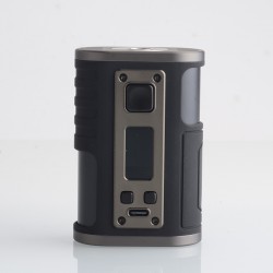 [Ships from Bonded Warehouse] Authentic Asvape Arya 200W VW Box Mod - Black, 5~200W, 2 x 18650