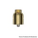 [Ships from Bonded Warehouse] Authentic LostVape Centaurus Solo RDA Rebuildable Dripping Atomizer - Gold, SS, 24mm
