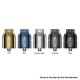 Authentic Lost Vape Centaurus Solo RDA Rebuildable Dripping Vape Atomizer - Gold, Stainless Steel, 24mm Diameter