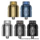 Authentic LostVape Centaurus Solo RDA Rebuildable Dripping Atomizer - Gunmetal, Stainless Steel, 24mm Diameter