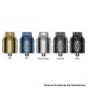 Authentic LostVape Centaurus Solo RDA Rebuildable Dripping Atomizer - Gunmetal, Stainless Steel, 24mm Diameter