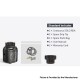 Authentic LostVape Centaurus Solo RDA Rebuildable Dripping Atomizer - Gunmetal, Stainless Steel, 24mm Diameter