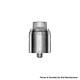 Authentic LostVape Centaurus Solo RDA Rebuildable Dripping Atomizer - Stainless Steel, Stainless Steel, 24mm Diameter