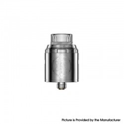 Authentic LostVape Centaurus Solo RDA Rebuildable Dripping Atomizer - Stainless Steel, Stainless Steel, 24mm Diameter