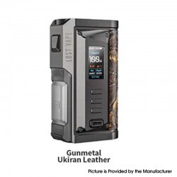 [Ships from Bonded Warehouse] Authentic LostVape Centaurus Quest 100W BF Box Mod - Gunmetal Ukrian, 5~100W, 9.5ml